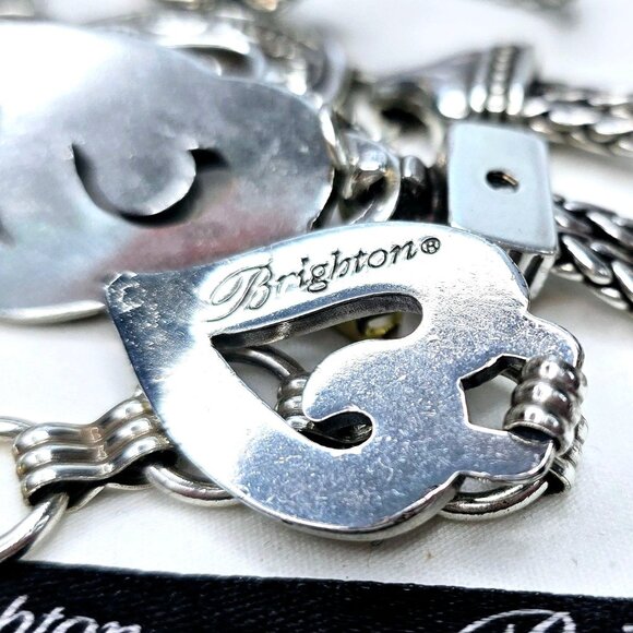 Brighton VTG Bali Hai Medium Belt Silver-plated - Picture 11 of 11